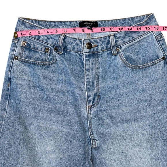 Ed Hardy Y2K vibe Dagger Heart Retro Light Flare Jeans size 30 - Picture 7 of 12
